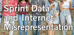 Sprint Internet and Data Misrepresentation